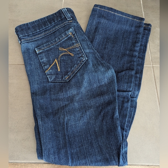 PARASUCO | Dark denim Bootcut jeans, Stretch, 28, 28" Inseam, EUC, Regular Rise - Picture 4 of 6